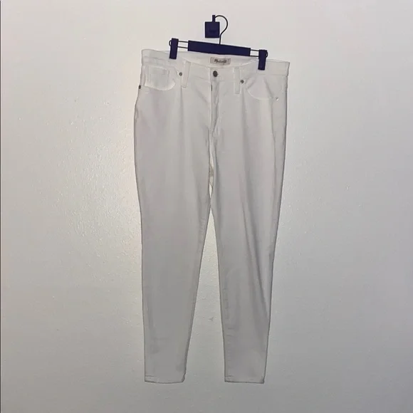 Madewell White Women's Jeans - Picture 3 of 4